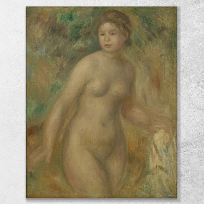 Nude Pierre Auguste Renoir Canvas Print