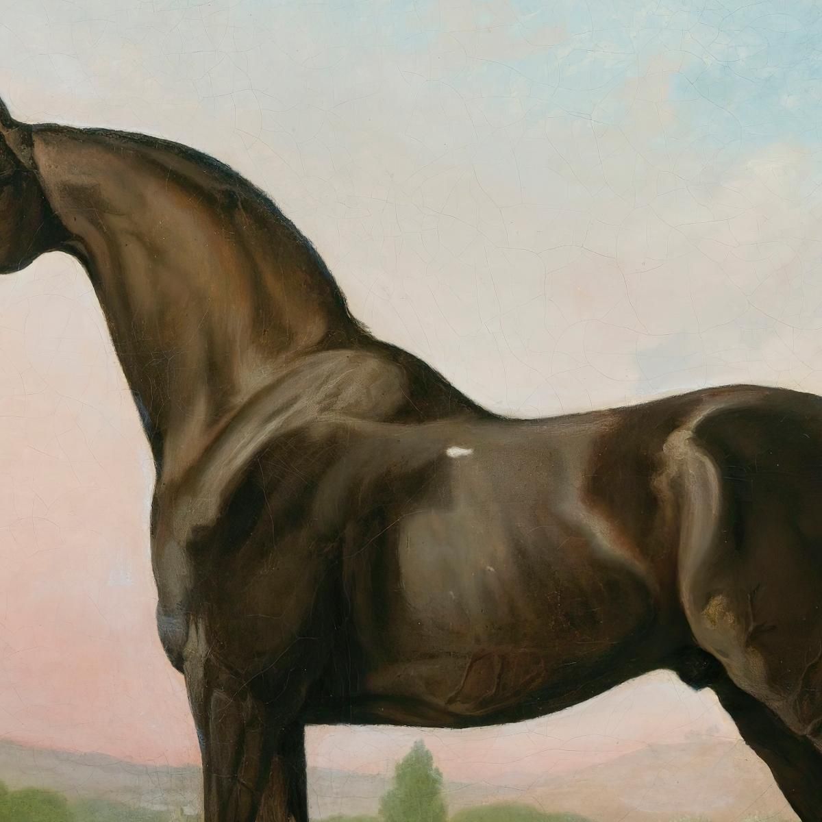 Il Dolce William Di Lord Grosvenor In Un Paesaggio George Stubbs gst27 quadro stampa su tela