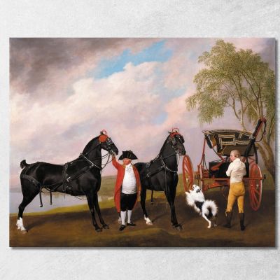 Il Fetonte Del Principe Di Galles George Stubbs gst42 quadro stampa su tela
