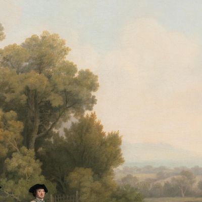 Due Gentiluomini Che Vanno A Sparare George Stubbs gst49 quadro stampa su tela