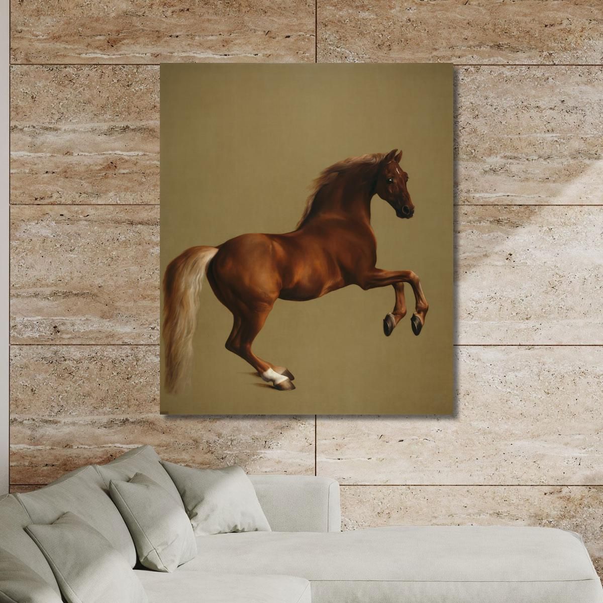 Whistlejacket È Un Dipinto Ad Olio Su Tela Del 1762 Circa George Stubbs gst55 quadro stampa su tela