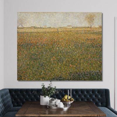 Das Luzerner Saint-Denis Georges Seurat, gsr38 drucken auf leinwand