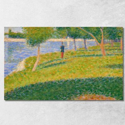 Il Saint-Cyrien Georges Seurat gsr42 quadro stampa su tela
