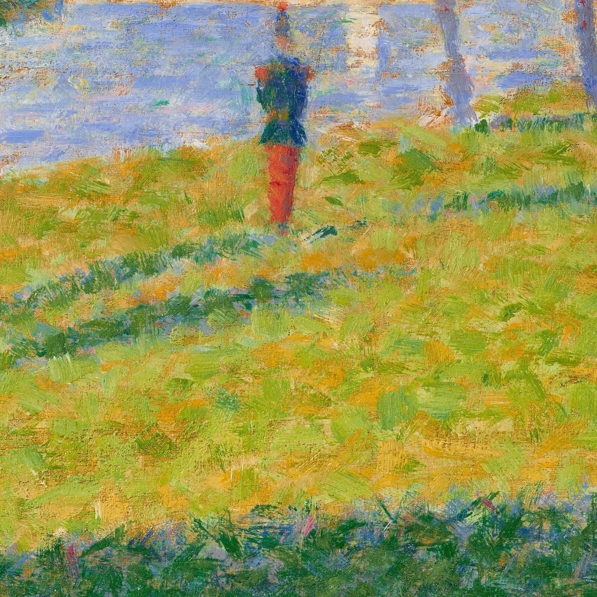 Il Saint-Cyrien Georges Seurat gsr42 quadro stampa su tela