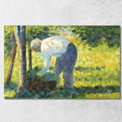 Il Giardiniere Georges Seurat gsr71 quadro stampa su tela