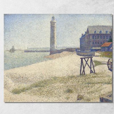 Il Faro Di Honfleur Georges Seurat gsr75 quadro stampa su tela