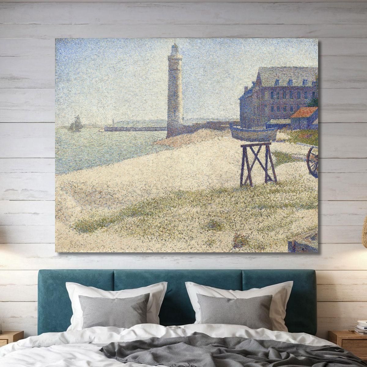 Il Faro Di Honfleur Georges Seurat gsr75 quadro stampa su tela