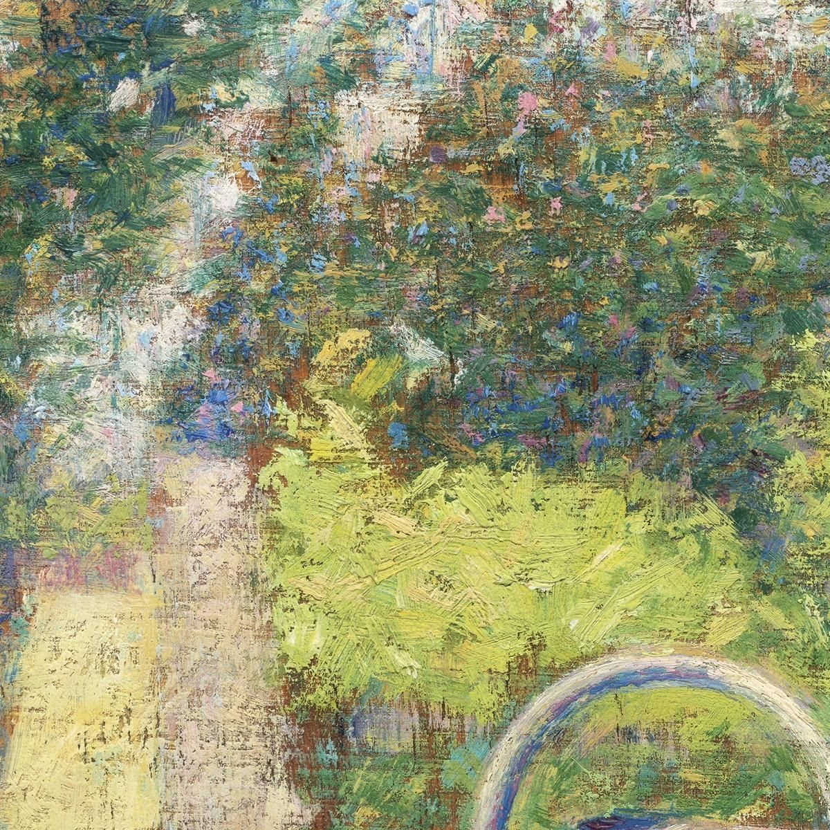 Il Giardino Dell'Annaffiatoio A Le Raincy Georges Seurat gsr84 quadro stampa su tela