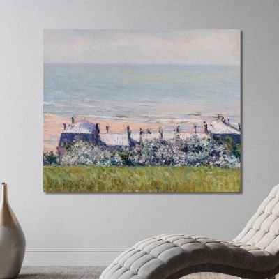 I Tetti Dell'Hôtel Des Roches Noires Trouville Gustave Caillebotte gcl15 quadro stampa su tela