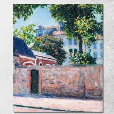 Case Ad Argenteuil Gustave Caillebotte gcl18 quadro stampa su tela