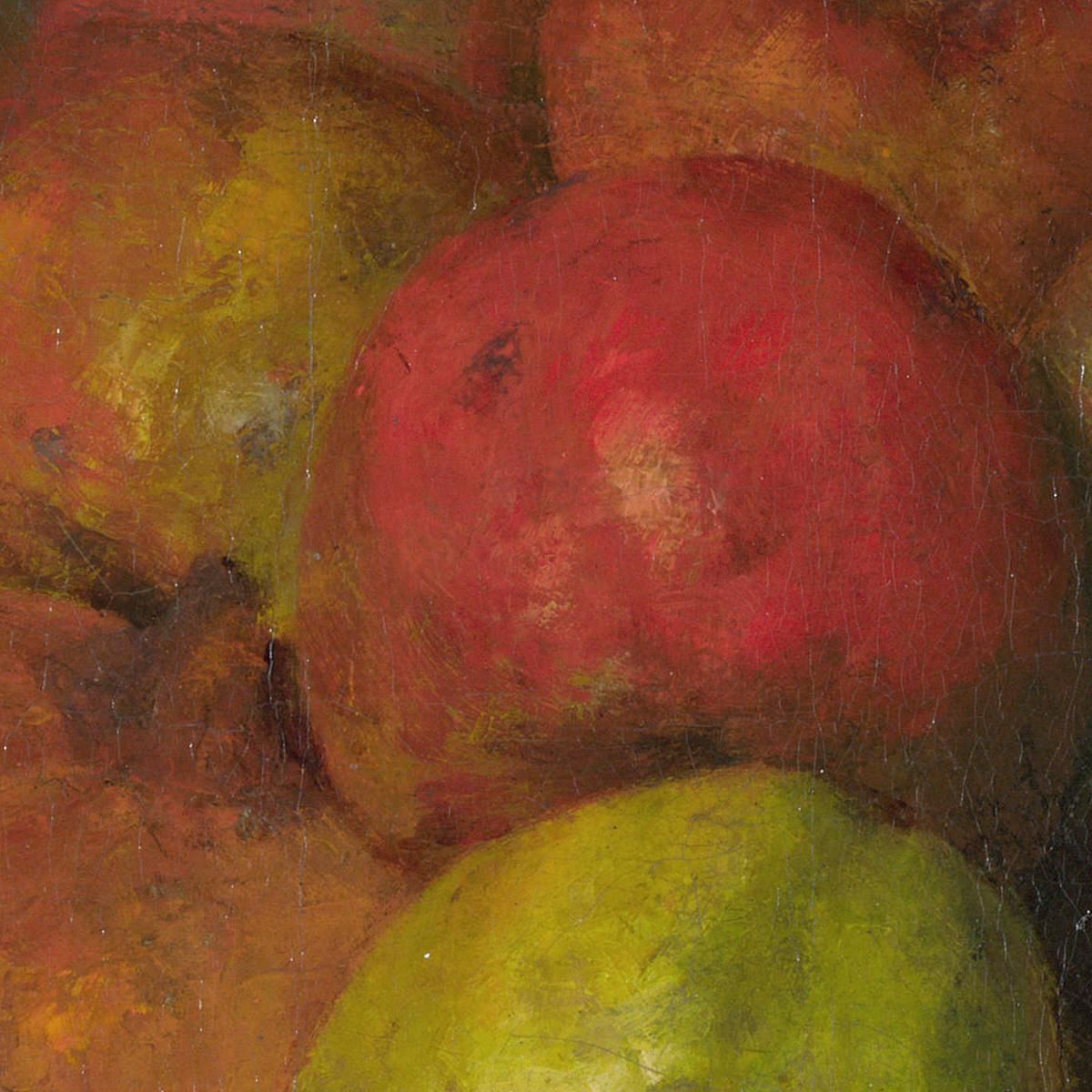 Natura Morta Con Mele E Melograno Gustave Courbet cg3 quadro stampa su tela