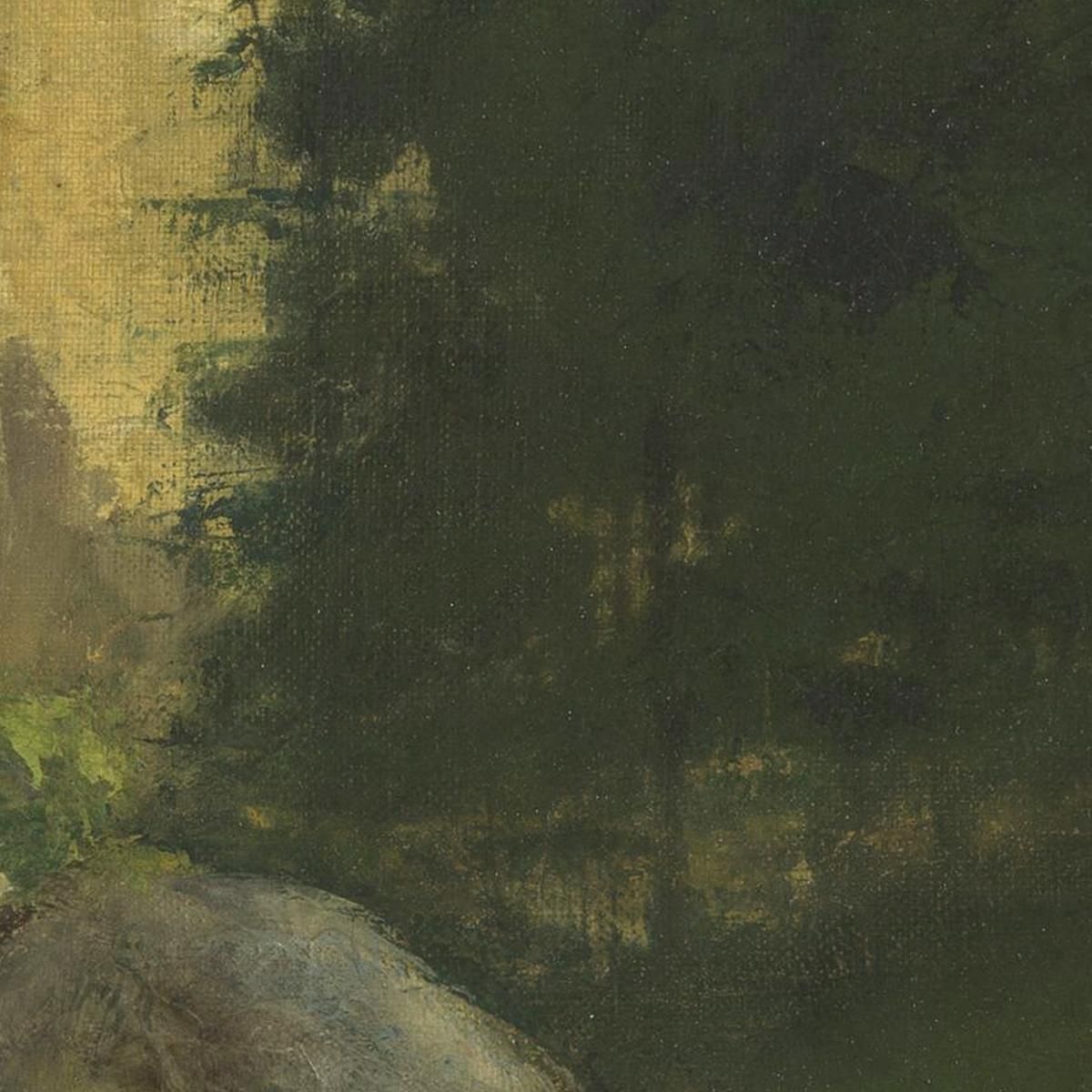 La Piscina Gustave Courbet cg11 quadro stampa su tela