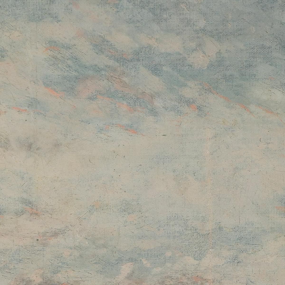 Bassa Marea A Trouville Gustave Courbet cg110 quadro stampa su tela