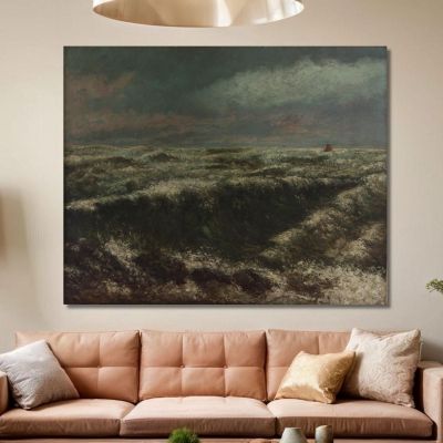 Marina Gustave Courbet, cg113 canvas print