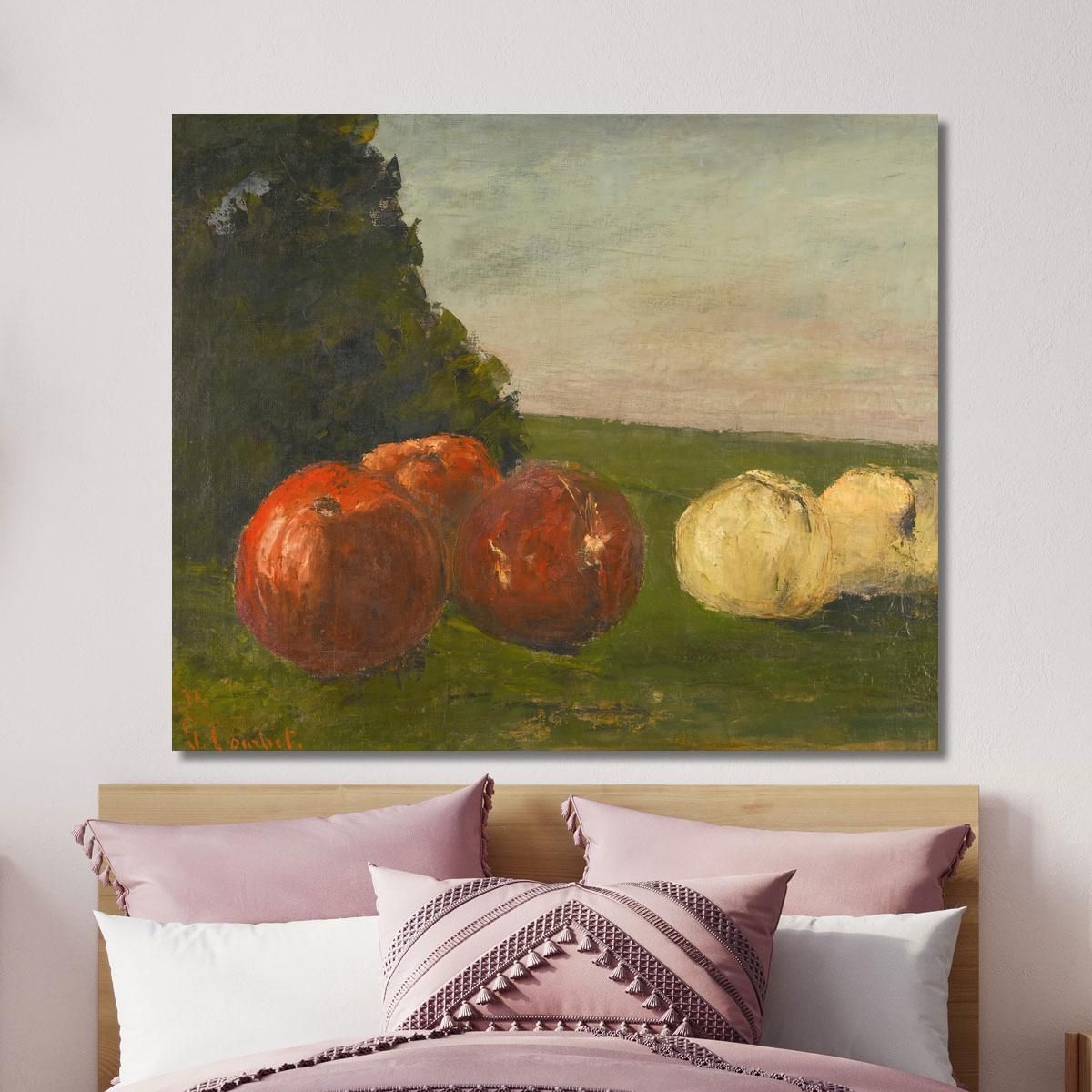 Nature Morte Gustave Courbet cg119 quadro stampa su tela