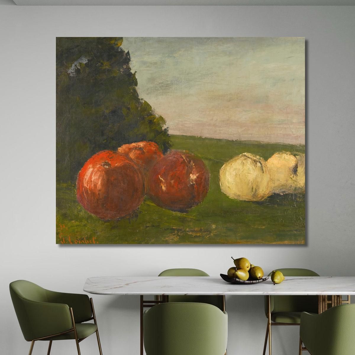 Nature Morte Gustave Courbet cg119 quadro stampa su tela