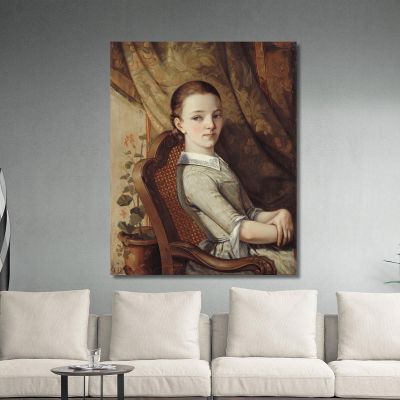 Ritratto Di Giulietta Courbet Gustave Courbet cg134 quadro stampa su tela