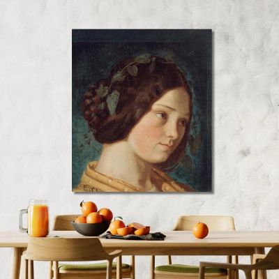 Ritratto Di Zélie Courbet Gustave Courbet cg137 quadro stampa su tela