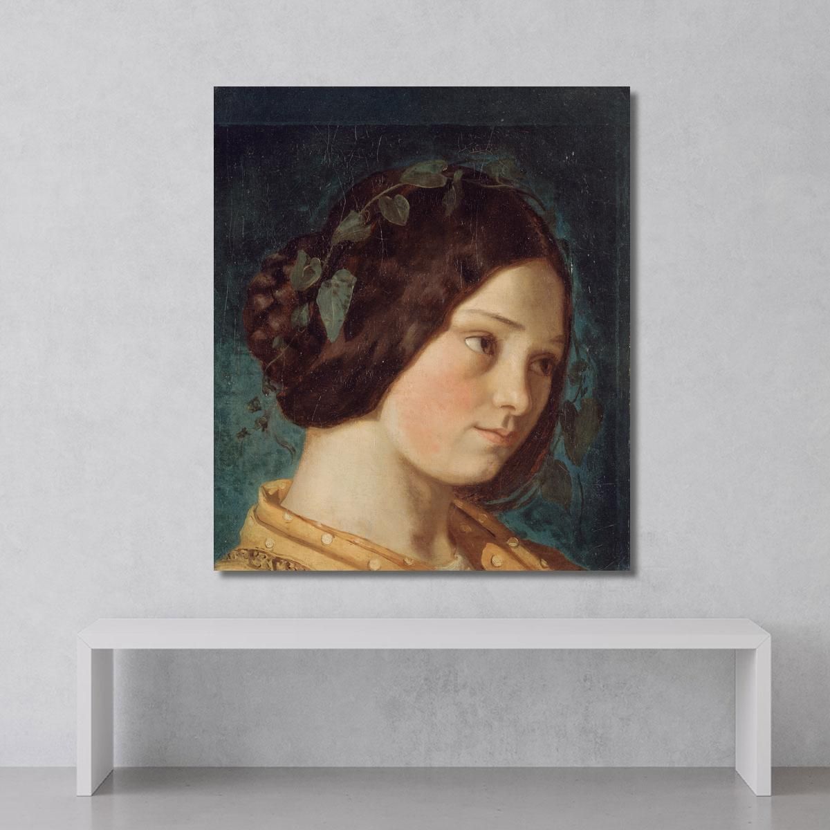 Ritratto Di Zélie Courbet Gustave Courbet cg137 quadro stampa su tela