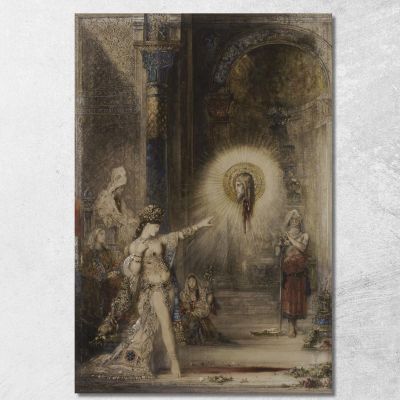 L'Apparizione Gustave Moreau gmr41 quadro stampa su tela