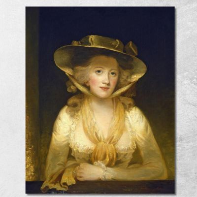 Signora Cunliffe John Hoppner jhp10 quadro stampa su tela