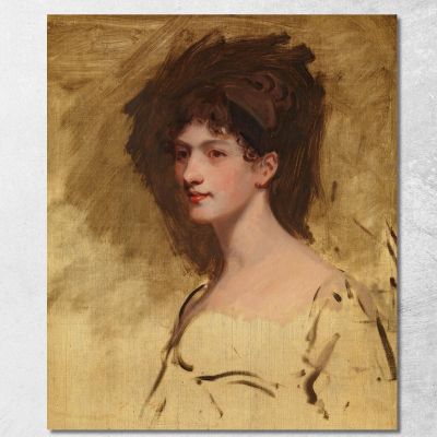 Lady Hester King John Hoppner jhp11 quadro stampa su tela