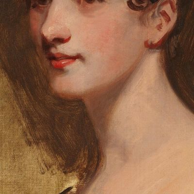 Lady Hester King John Hoppner jhp11 quadro stampa su tela