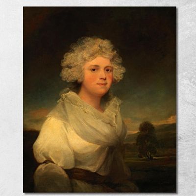 La Signora Abington John Hoppner jhp14 quadro stampa su tela