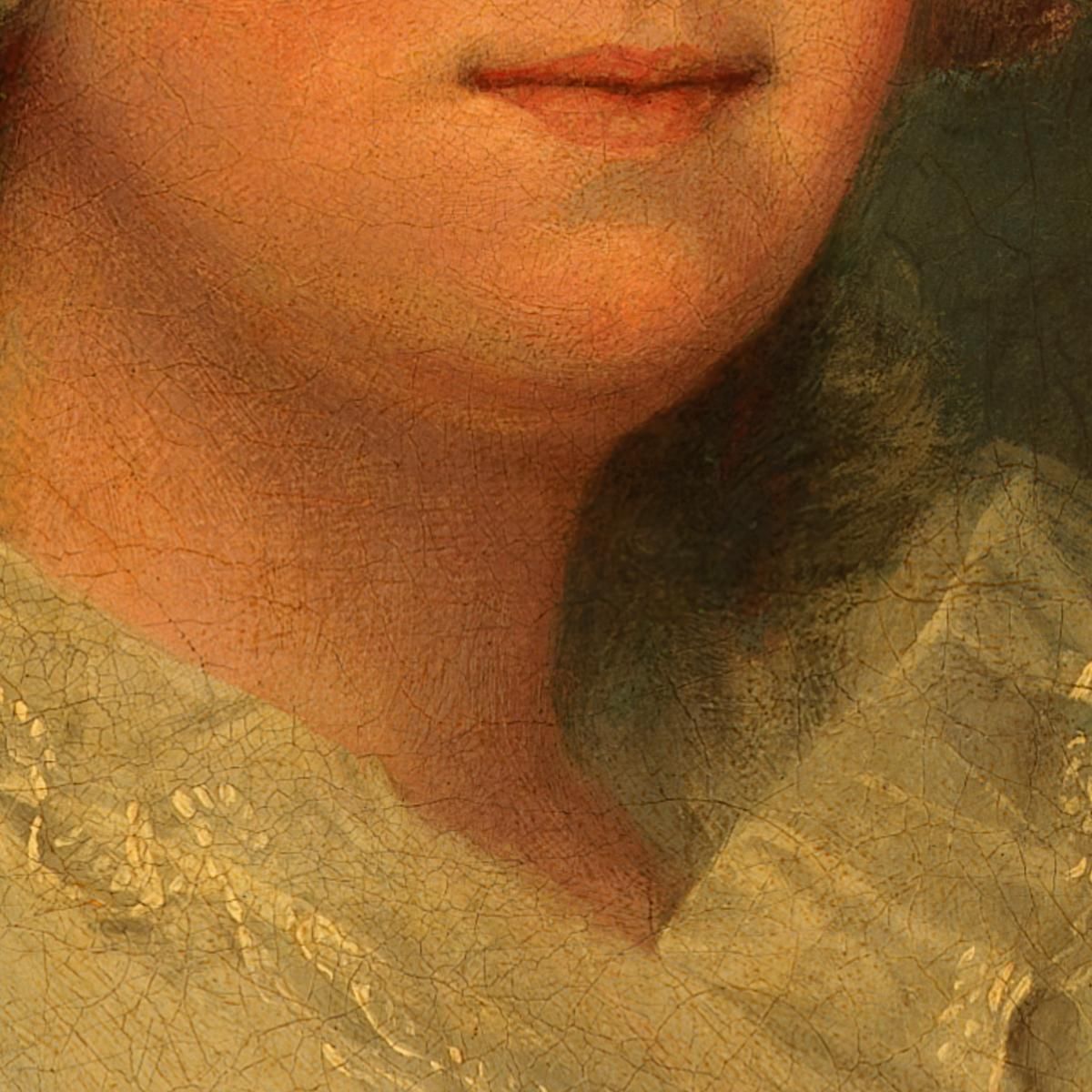 La Signora Abington John Hoppner jhp14 quadro stampa su tela