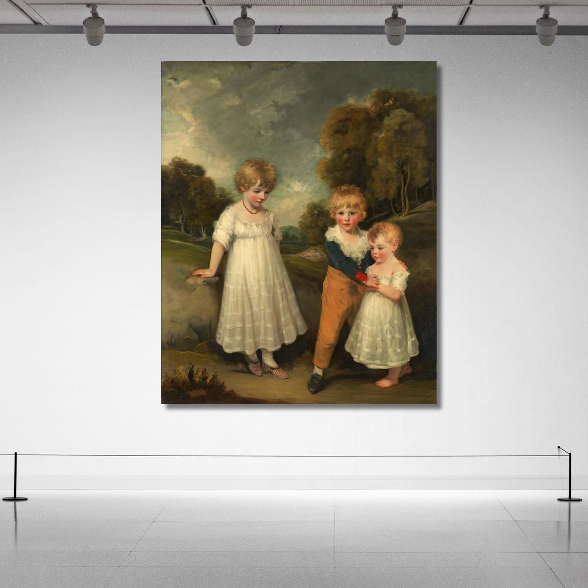 I Bambini Di Sackville John Hoppner jhp43 quadro stampa su tela