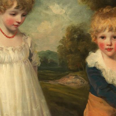 I Bambini Di Sackville John Hoppner jhp43 quadro stampa su tela