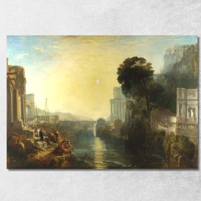 Didone Costruisce Cartagine Joseph Mallord William Turner jwt2 quadro stampa su tela