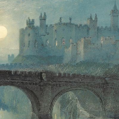 Castello Di Alnwick Joseph Mallord William Turner jwt26 quadro stampa su tela