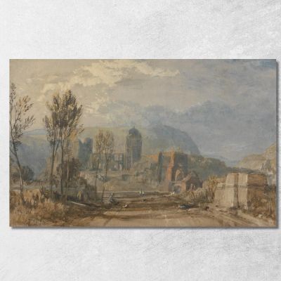 Andernach Joseph Mallord William Turner jwt27 quadro stampa su tela