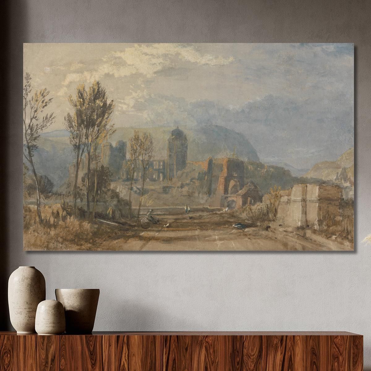 Andernach Joseph Mallord William Turner jwt27 quadro stampa su tela