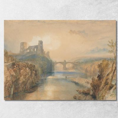 Castello Di Bernardo Joseph Mallord William Turner jwt30 quadro stampa su tela