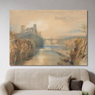 Castello Di Bernardo Joseph Mallord William Turner jwt30 quadro stampa su tela