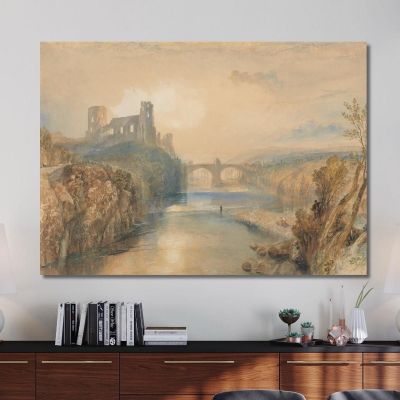 Castello Di Bernardo Joseph Mallord William Turner jwt30 quadro stampa su tela