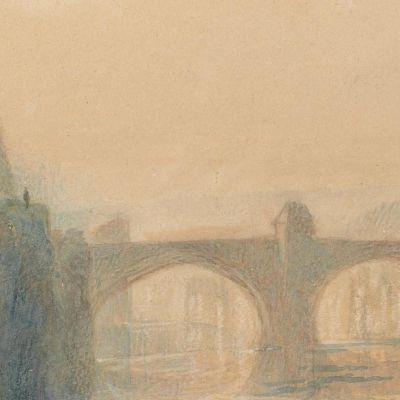 Castello Di Bernardo Joseph Mallord William Turner jwt30 quadro stampa su tela