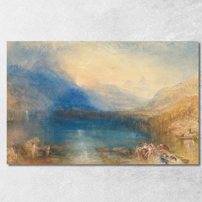 Il Lago Di Zugo Joseph Mallord William Turner jwt134 quadro stampa su tela