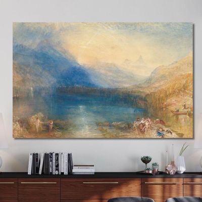 Il Lago Di Zugo Joseph Mallord William Turner jwt134 quadro stampa su tela