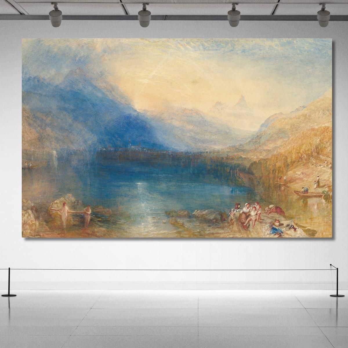 Il Lago Di Zugo Joseph Mallord William Turner jwt134 quadro stampa su tela