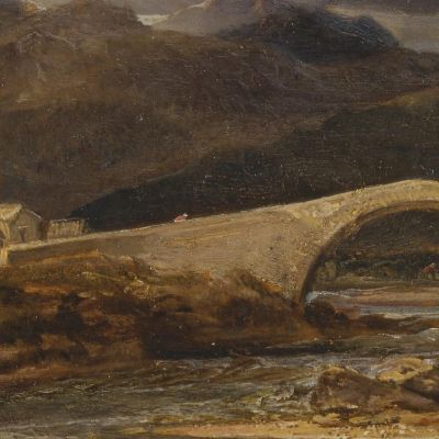 Ponte Tummel Perthshire Joseph Mallord William Turner jwt140 quadro stampa su tela