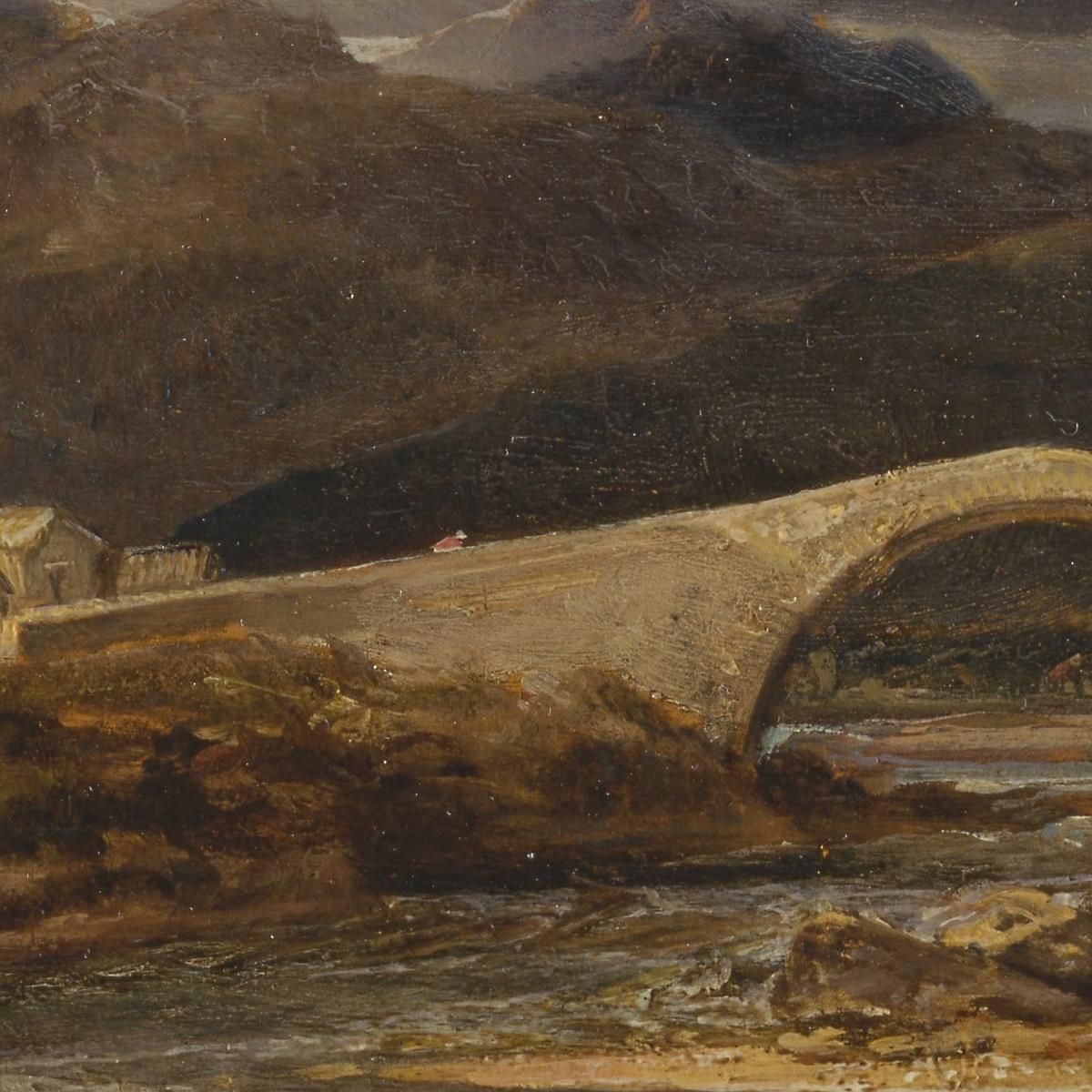 Ponte Tummel Perthshire Joseph Mallord William Turner jwt140 quadro stampa su tela