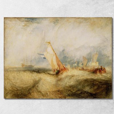 Van Tromp Sta Per Compiacere I Suoi Padroni Joseph Mallord William Turner jwt143 quadro stampa su tela