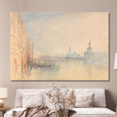 Venezia La Foce Del Canal Grande Joseph Mallord William Turner jwt145 quadro stampa su tela