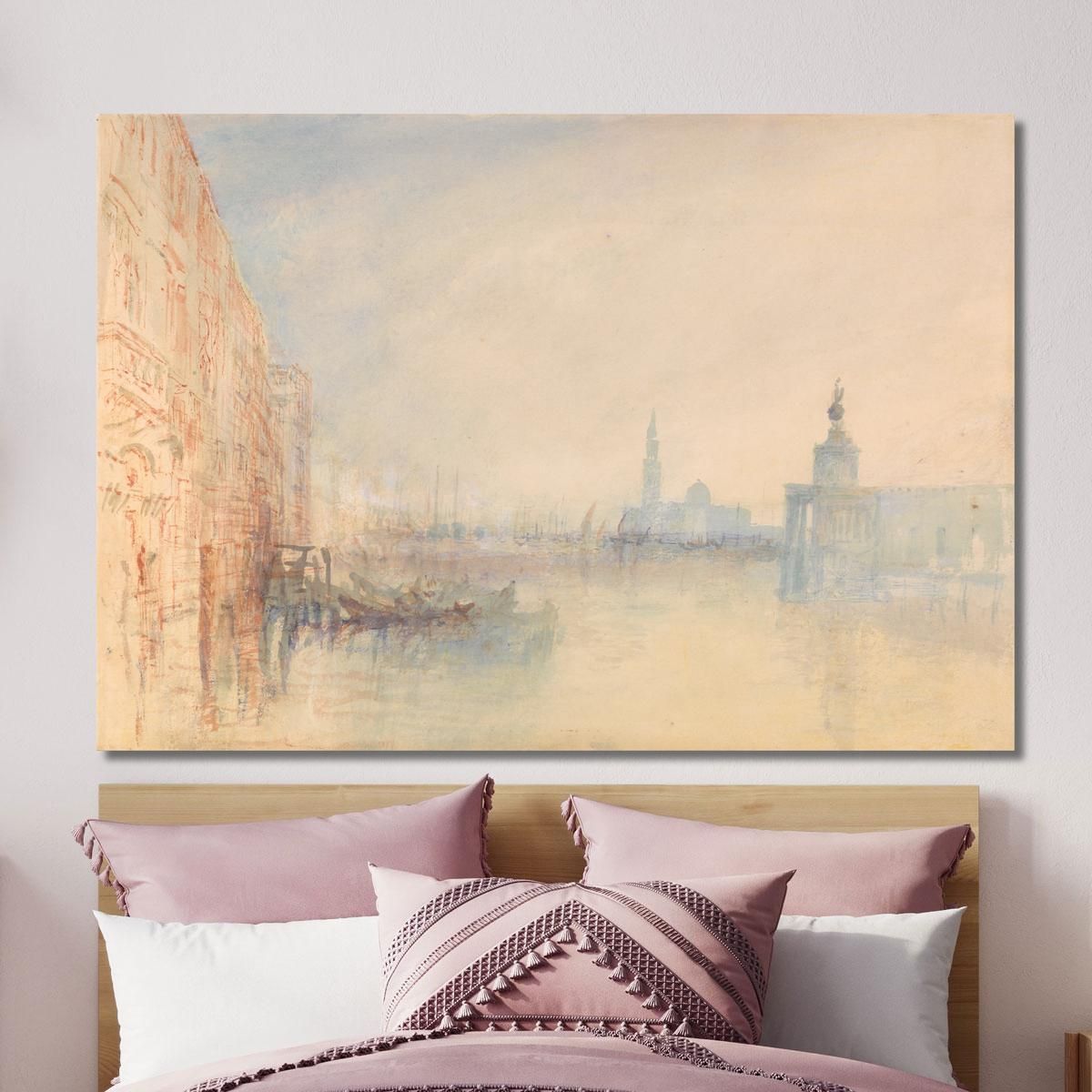 Venezia La Foce Del Canal Grande Joseph Mallord William Turner jwt145 quadro stampa su tela