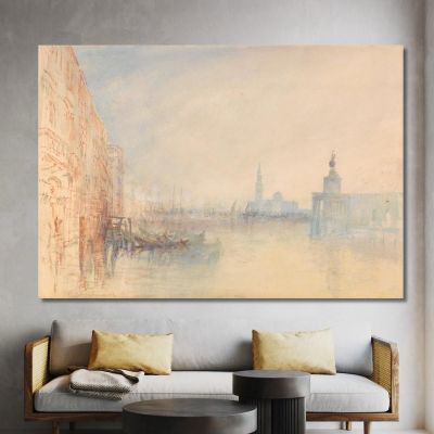 Venezia La Foce Del Canal Grande Joseph Mallord William Turner jwt145 quadro stampa su tela