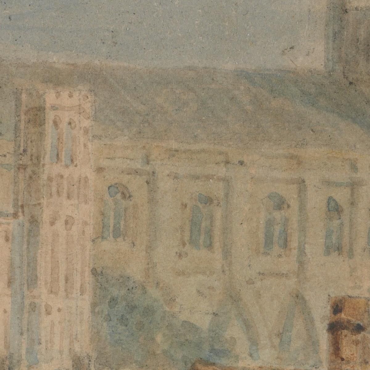 Veduta Della Cattedrale Di Ely Joseph Mallord William Turner jwt147 quadro stampa su tela