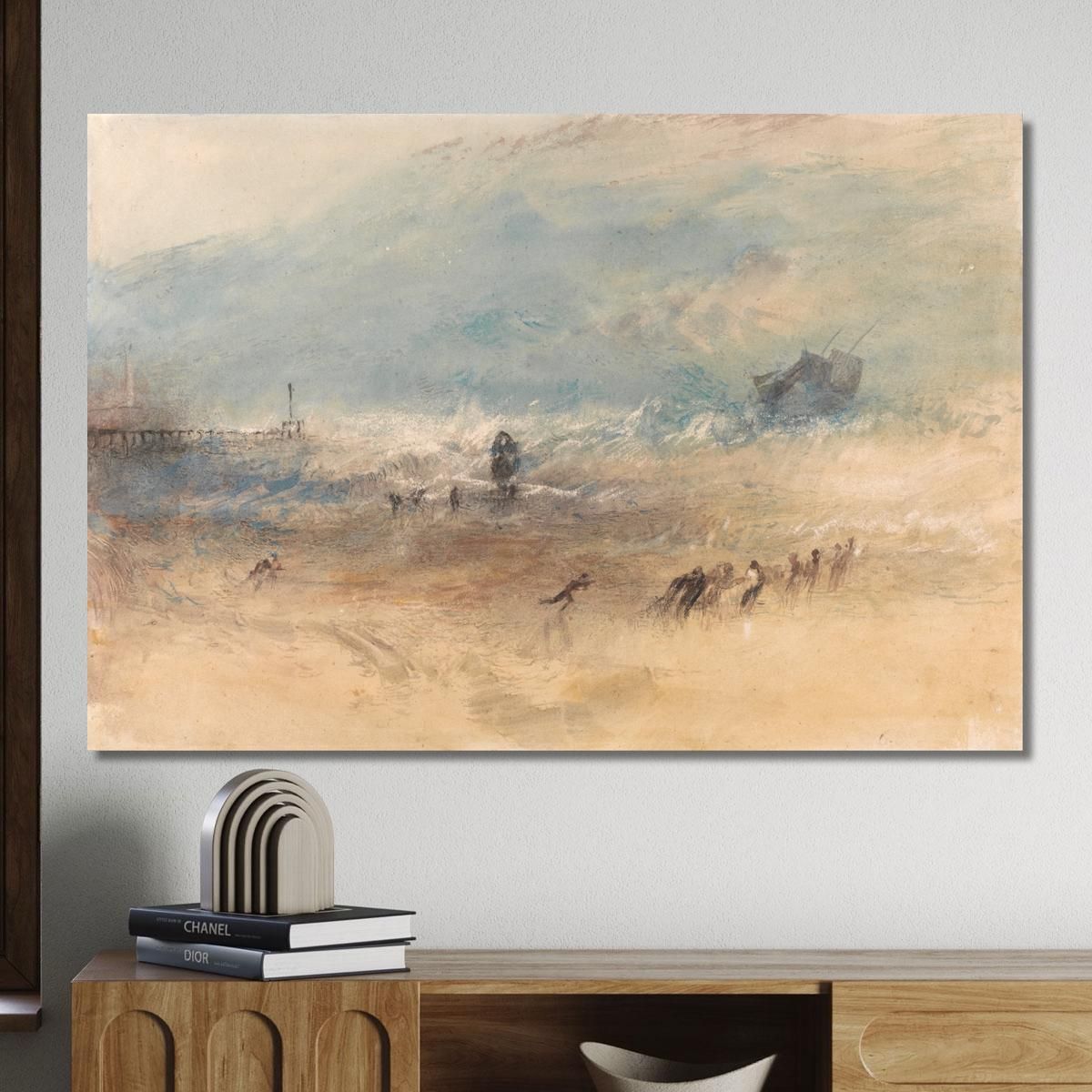 Sabbie Di Yarmouth Joseph Mallord William Turner jwt160 quadro stampa su tela